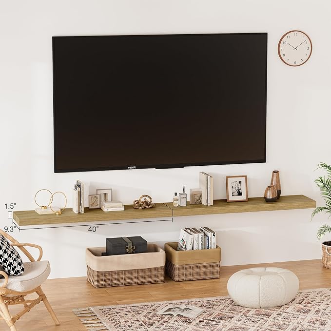 Heimlove 40 Inches Floating Shelves - Image 2