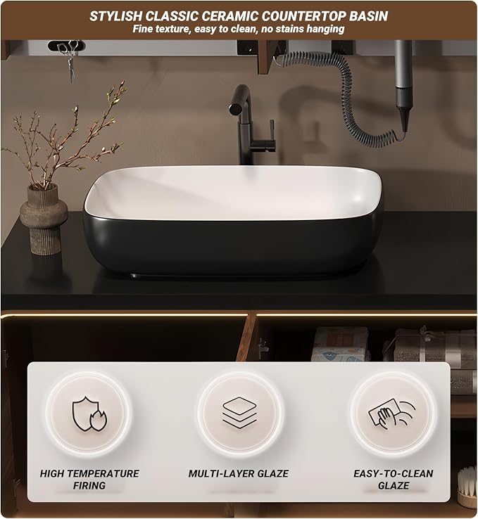 Single Sink Bathroom Vanity, Floating Modern Vanities - Image 4