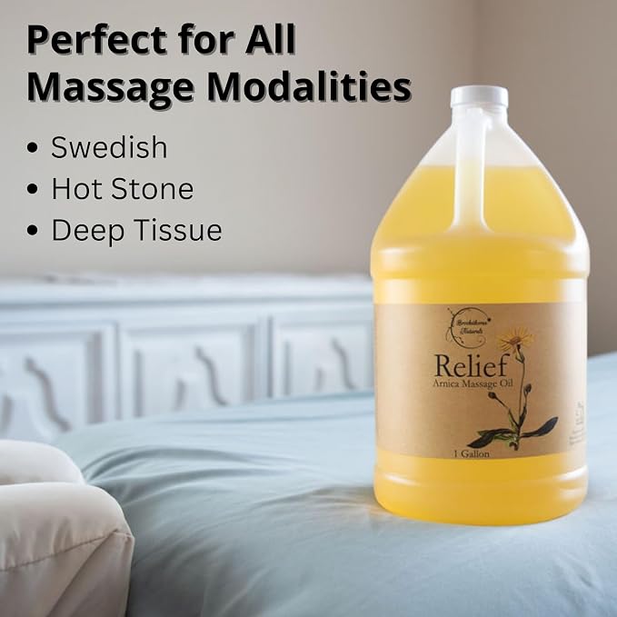 Relief Arnica Massage Oil for Massage Therapy | for Sports & Athletic | All - Image 5