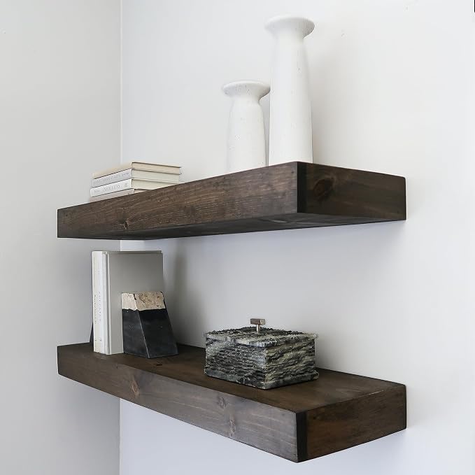 Urbandi Modern Floating Shelves 3 Inches Thick - Image 3
