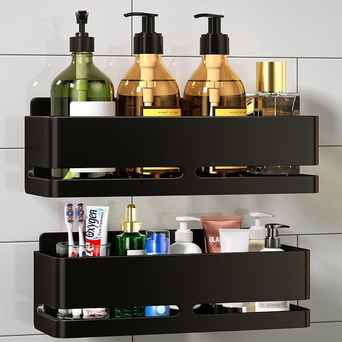 Shower Caddy, Heavy-Duty Bathroom Storage Shelf, Large Capacity No-Drill by Unknown