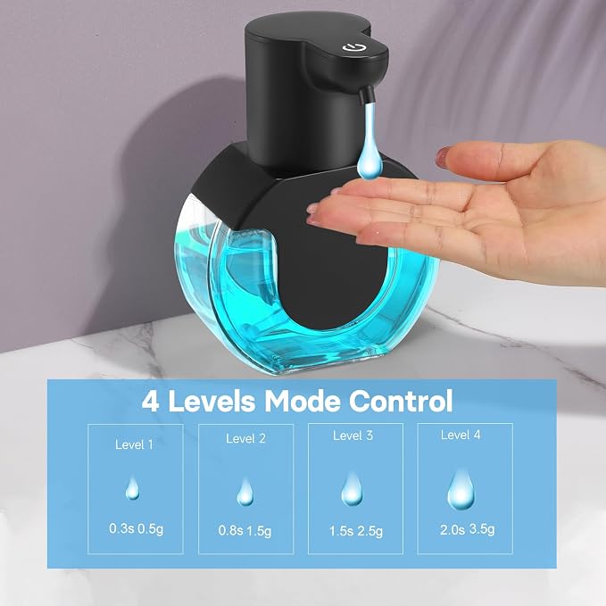 Automatic Soap Dispenser Touchless, 14.2oz/420ML Auto Liquid Soap Dispenser - Image 5