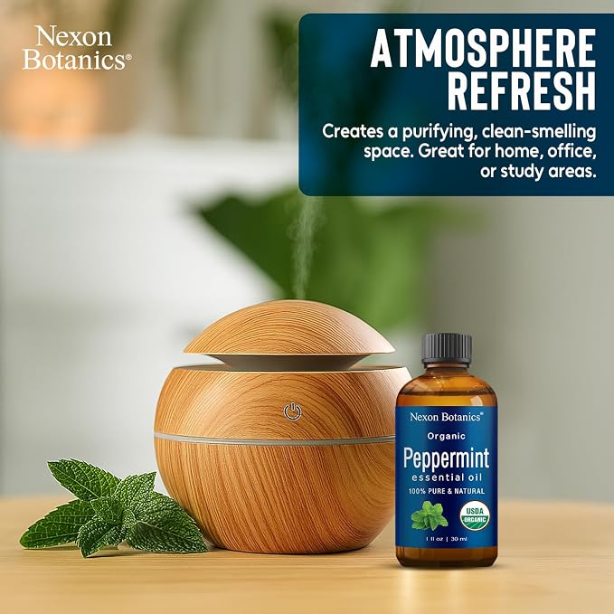 Organic Peppermint Essential Oil 30 ml - Image 6
