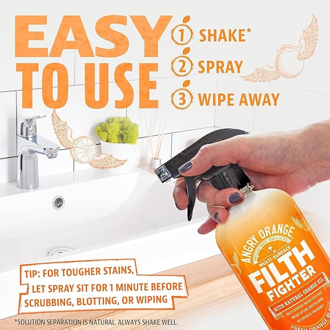 ANGRY ORANGE Citrus Multipurpose Cleaner Spray - Image 7