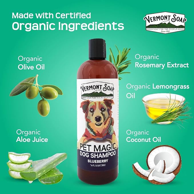 VERMONT SOAP Organics Pet Shampoo - Image 4