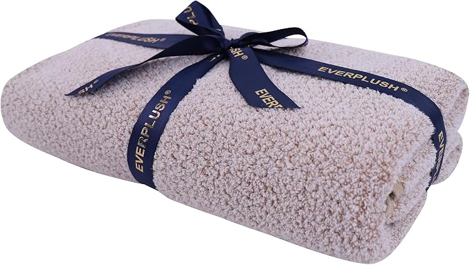 Everplush Diamond Collection Extra Large Bath Sheet Towel – 1 PK, Super Soft & by Everplush