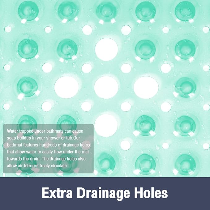 Square Shower Bathtub Mat Non Slip - Image 4