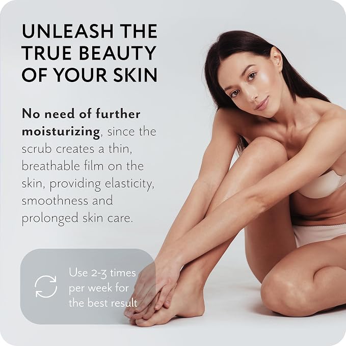 Exfoliating Body Scrub with Sea Salt & Coconut - Image 6