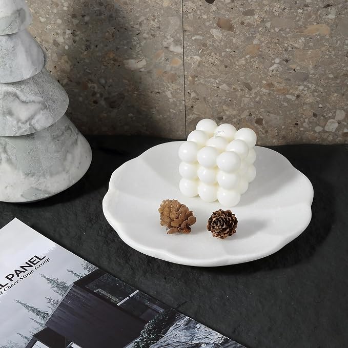 Koville Marble Tray, Natural Stone Tray - Image 5