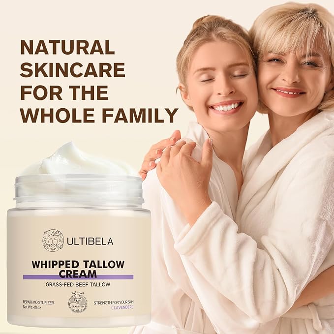 Beef Tallow for Skin, 100% Grass-Fed Whipped Tallow and Honey Balm for Body ＆ - Image 7