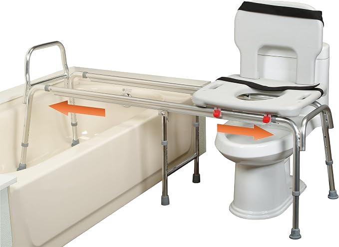 Eagle Health Supplies Toilet-to-Tub Transfer Bench by EagleHealthSupplies