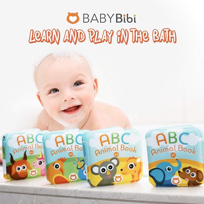 Floating Baby Bath Books. Kids Learning Bath Toys. Waterproof Bathtime Toys - Image 6