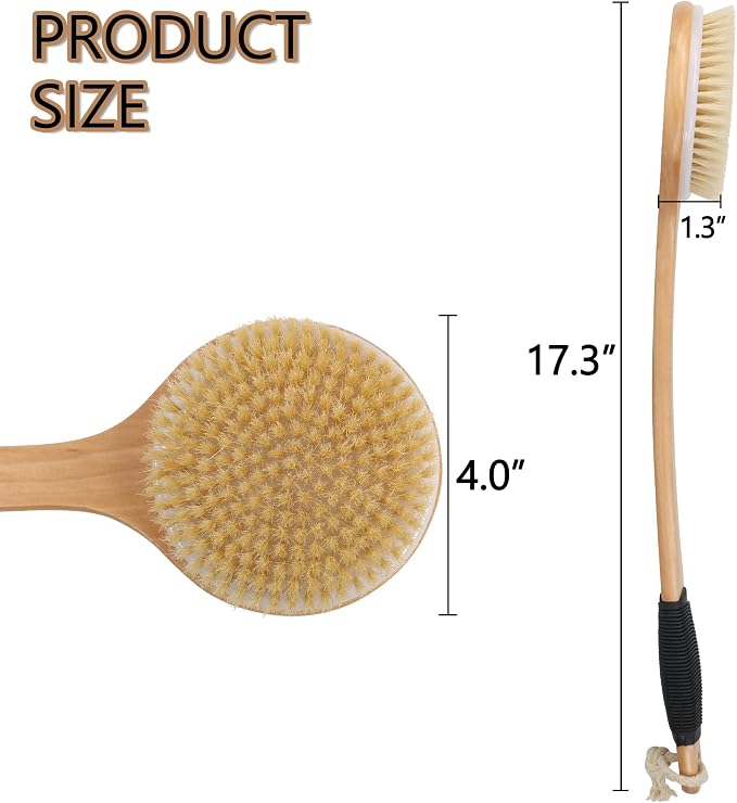OWIIZI Round Head Back Scrub Brush - Image 6