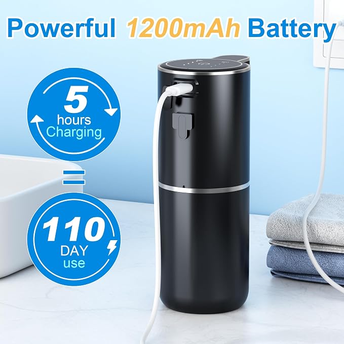 Automatic Soap Dispenser Touchless Automatic Liquid Soap Dispenser 4 Adjustable - Image 4