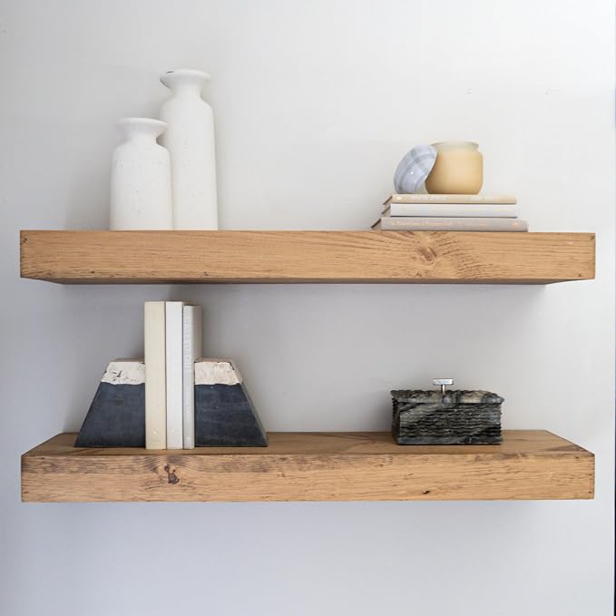 Urbandi Modern Floating Shelves 3 Inches Thick - Image 4