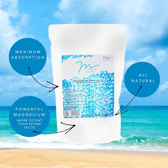 2.2lb MagneSoothe Magnesium Bath Salt - Image 3