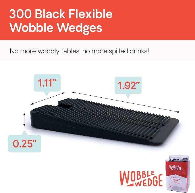 Wobble Wedges Flexible Plastic Shims - Image 3