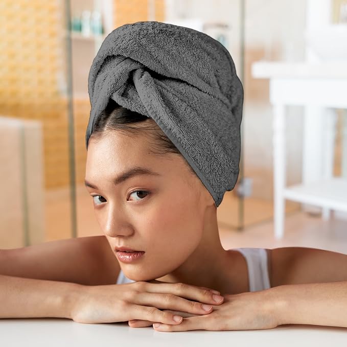 50 PK Saloon Towel Dark Grey - Image 7