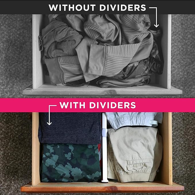 8 Drawer Organizer and Dividers, Organize Silverware and Utensils in Home - Image 6
