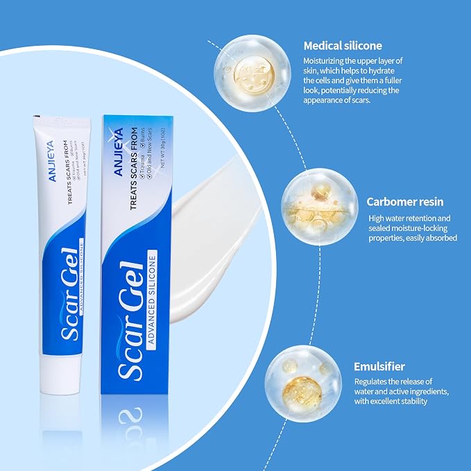 Silicone Scar Gel Advanced Scar Cream - Image 3