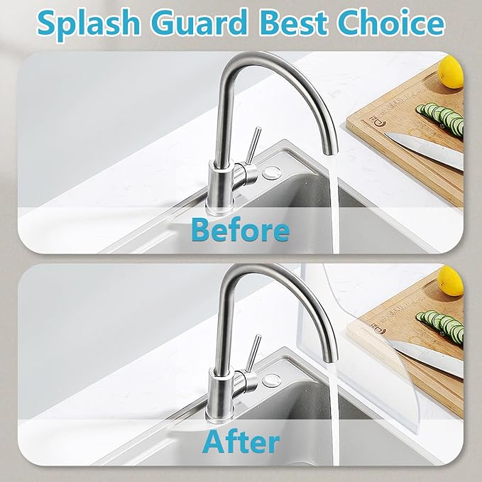 2 Pcs Bathtub Water Guards, Bathroom Shower Splash Guard - Image 5