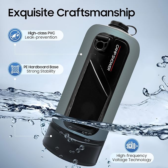 3 Gallon Portable Pressure Camp Shower - Image 3