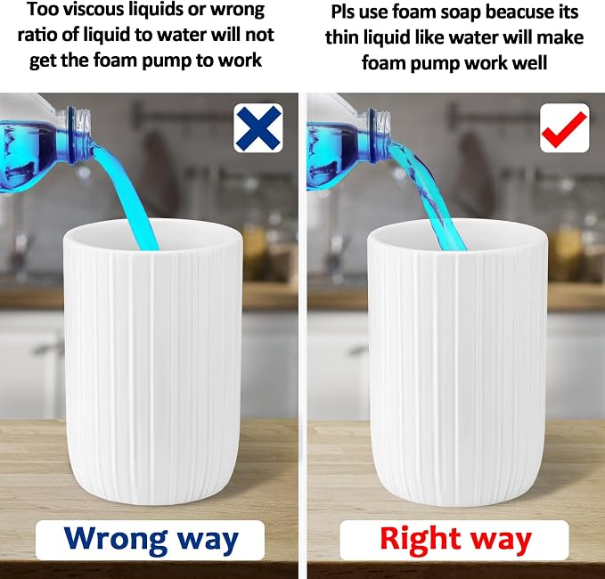 Soap Foaming Dispenser Ceramic - Image 4