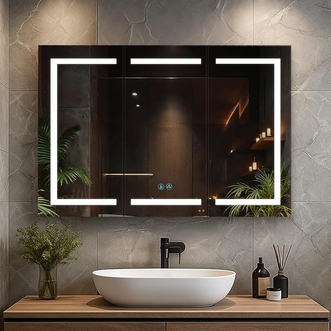 Blossom 48 Inch LED Medicine Cabinet by BLOSSOMKitchenBath