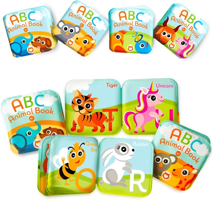 Floating Baby Bath Books. Kids Learning Bath Toys. Waterproof Bathtime Toys - Image 2