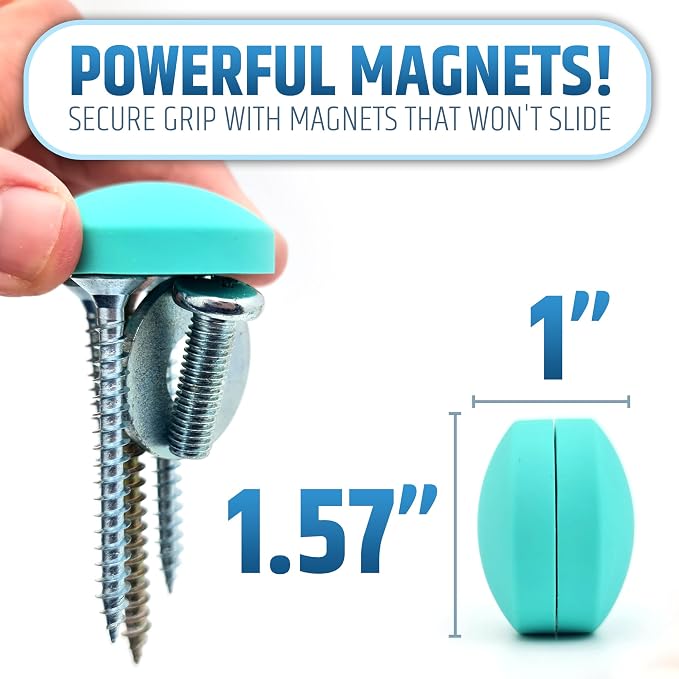 Powerful Anti-Billowing Magnetic Shower Curtain Weights - Image 4