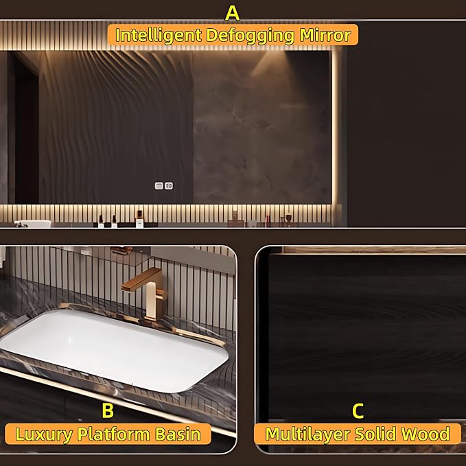 40in Luxury Bathroom Vanities - Image 6