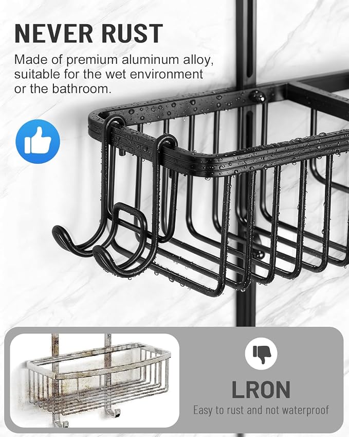 Adjustable Shower Caddy Hanging - Image 5