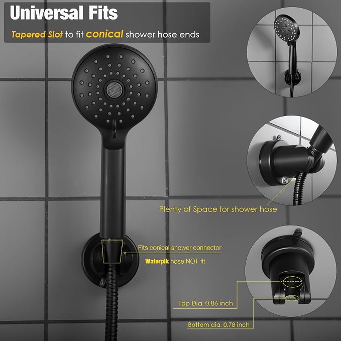 Handle held Shower Head Holder Suction Cup - Image 5