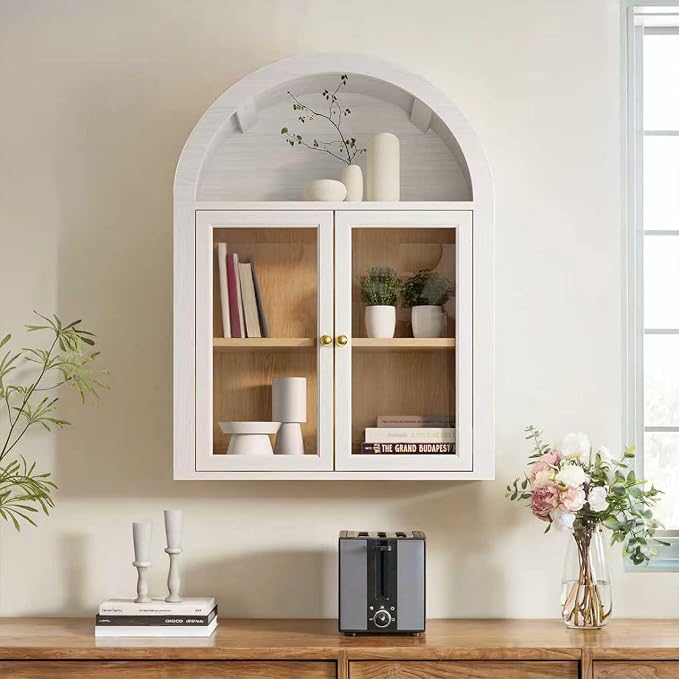 Arched Wall Mounted Medicine Cabinets by Furnaza