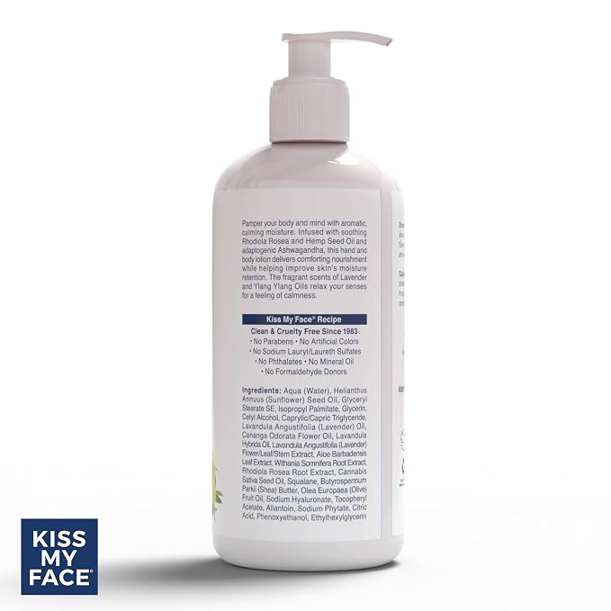 Kiss My Face De-Stress Hand & Body Lotion Lavender + Ylang Ylang - Image 5