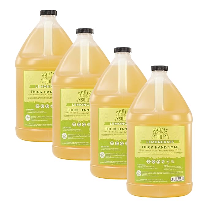 Adams Handmade Soap Liquid Hand Soap 1 Gal by AdamsHandmadeSoap