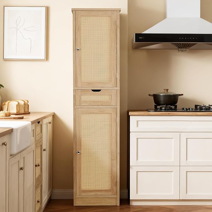 Iwell Tall Narrow Storage Cabinet - Image 7