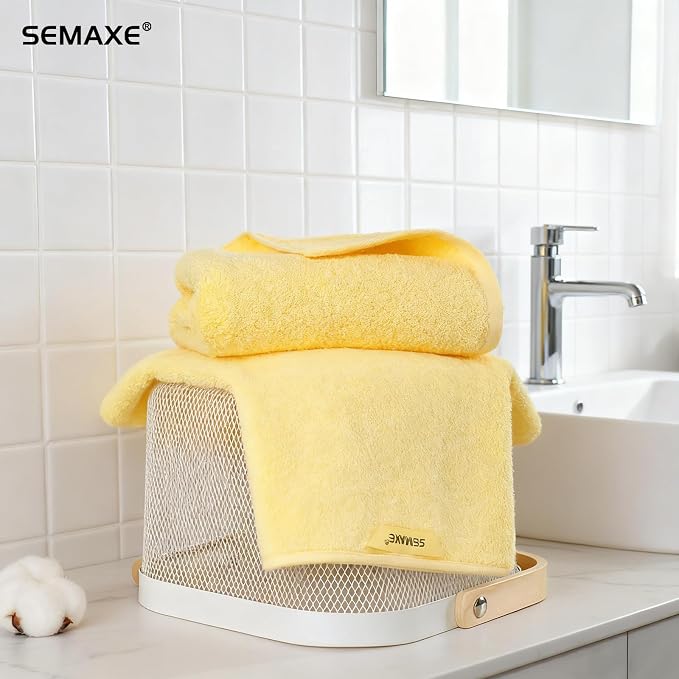 SEMAXE 12 Pack Hand Towels for Bathroom, 100% Cotton Towels - Image 8