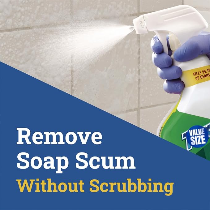 Tile Multi Surface Disinfecting Soap Scum Remover Spray, 32 Fl Oz, Kills 99.9% - Image 4