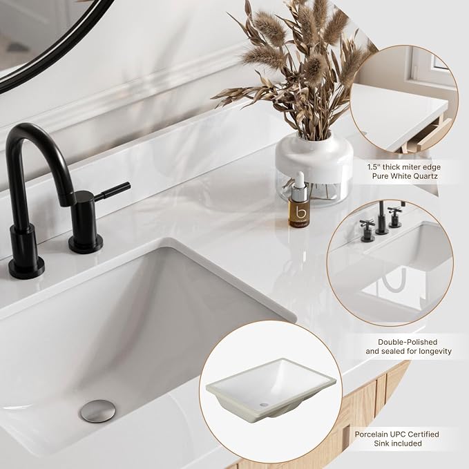 ARIEL 49'' Bathroom Vanity - Image 5
