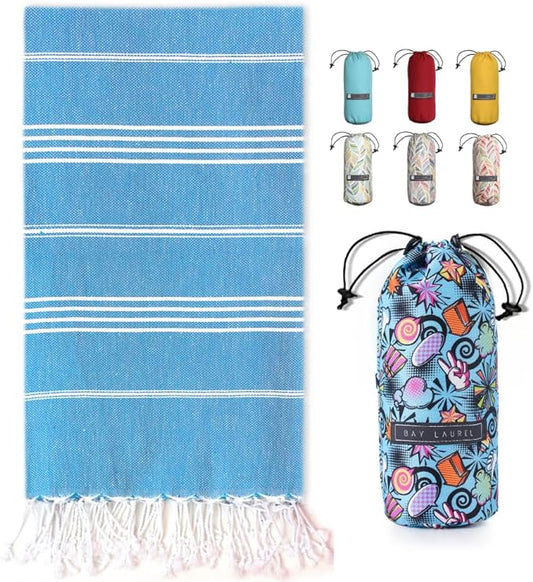 BAY LAUREL Turkish Beach Towel by BayLaurel