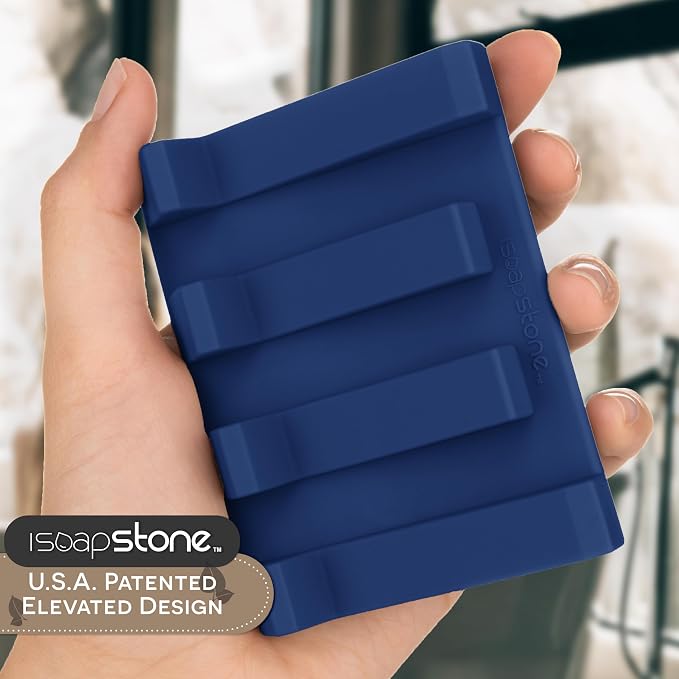 Silicone Soap Dish Self Draining Bar Soap Holder - Image 2