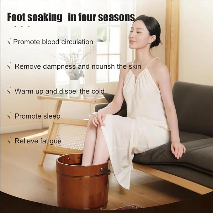 30 Pack Herbal Foot Soak Bags -Natural Ginger Mugwort Foot Detox Soak, Body - Image 2