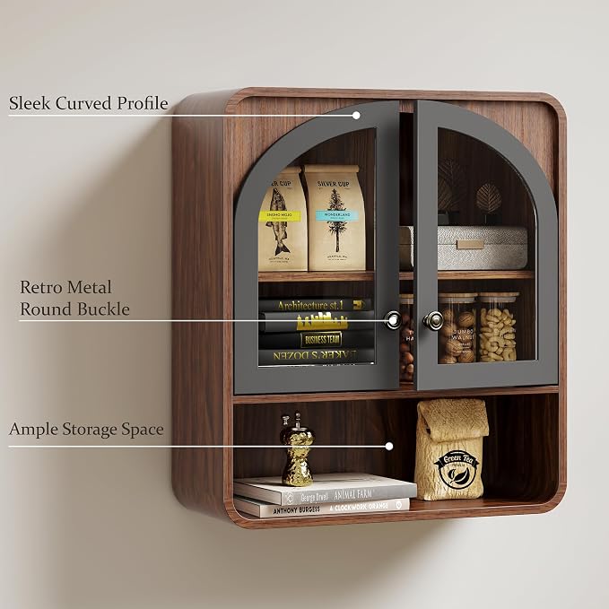 Bathroom Wall Cabinet, Medicine Cabinet Bathroom Cabinet Wall Mount - Image 4