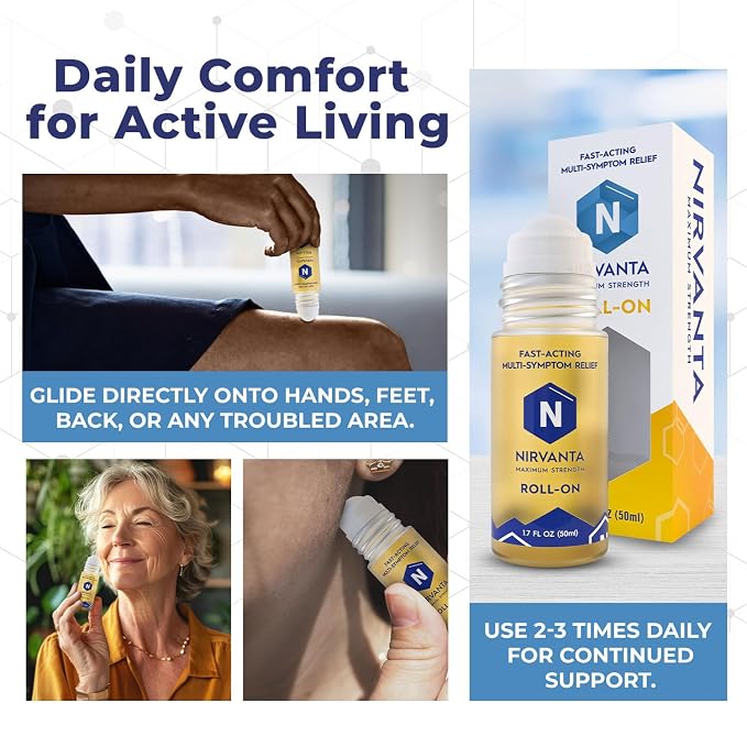 Natural Nerve Comfort Roll-On Oil 1.7oz – Fast-Absorbing - Image 7