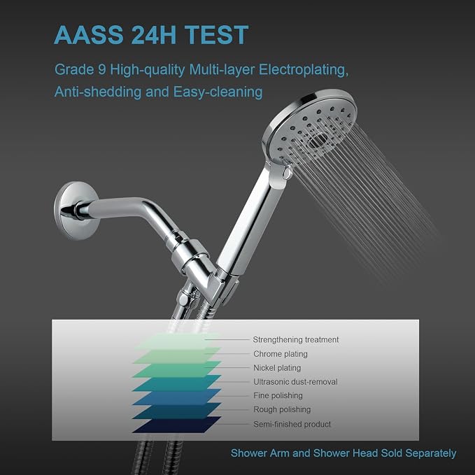 OFFO Shower Head Holder All Metal - Image 6