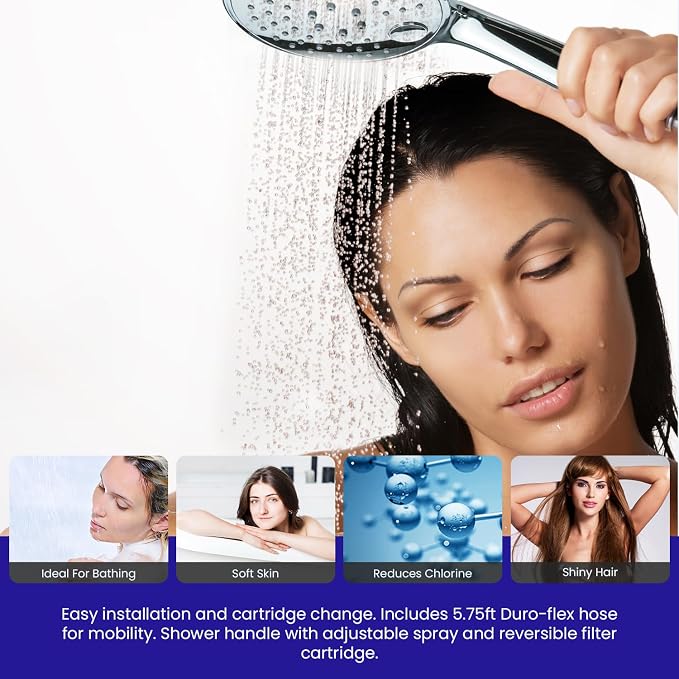Crystal Quest Luxury Handheld Shower Power Filtration System - Image 6