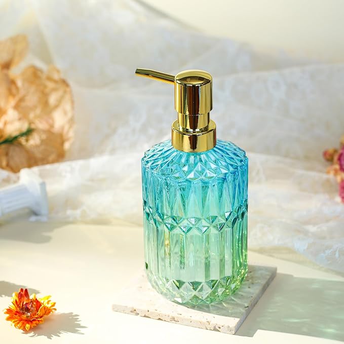 Soap Dispenser with Pump, Refillable Liquid Hand Soap Dish Soap Dispensers - Image 2