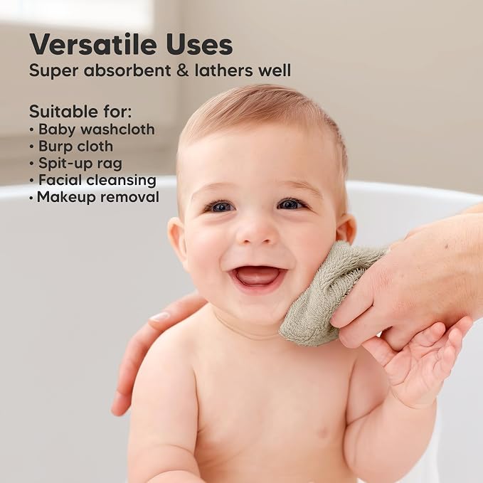 6-Pack Baby Washcloths - Image 6