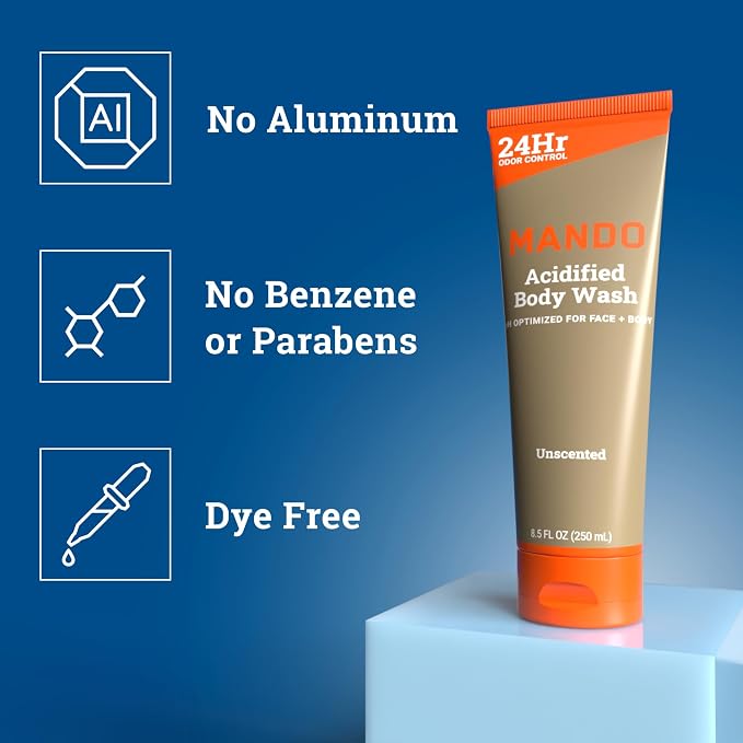 Mando Odor Shield Body Wash - Image 3